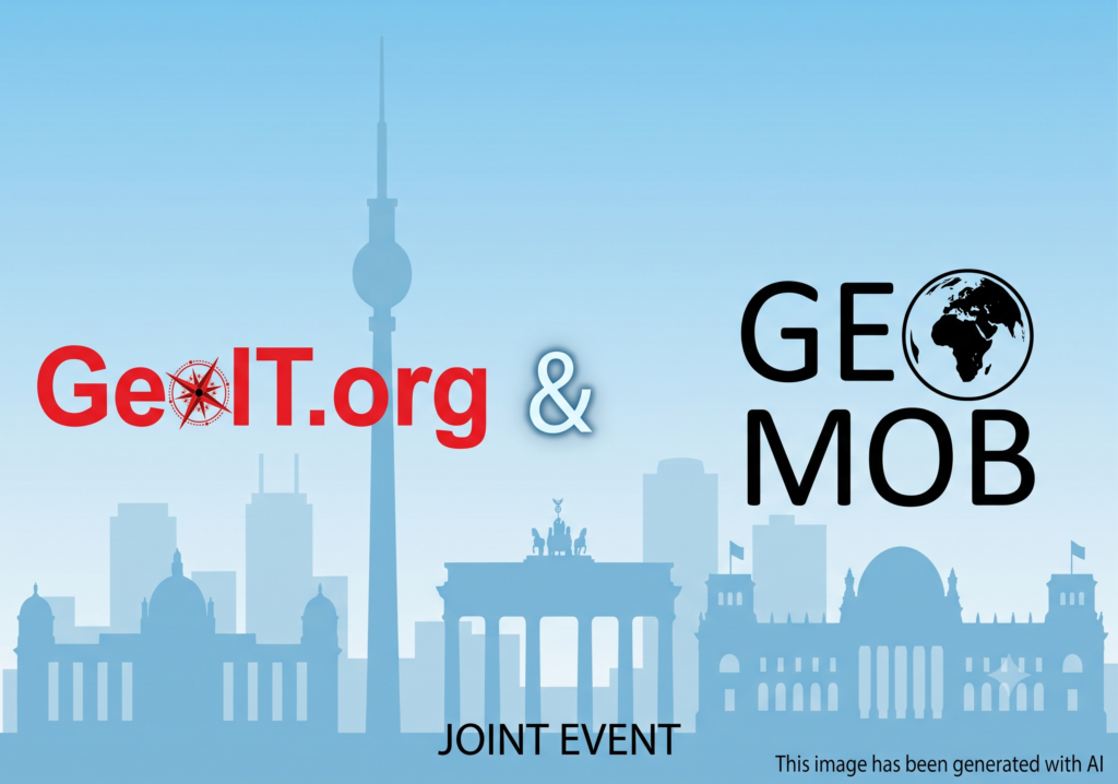 Geoit and Geomob joint event logo